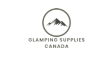Logo of Glamping Supplies Canada on a white background